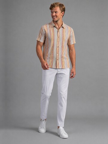 Laurent Vergne Slim fit Button Up Shirt 'Marrakesh Shirt' in Mixed colours: front