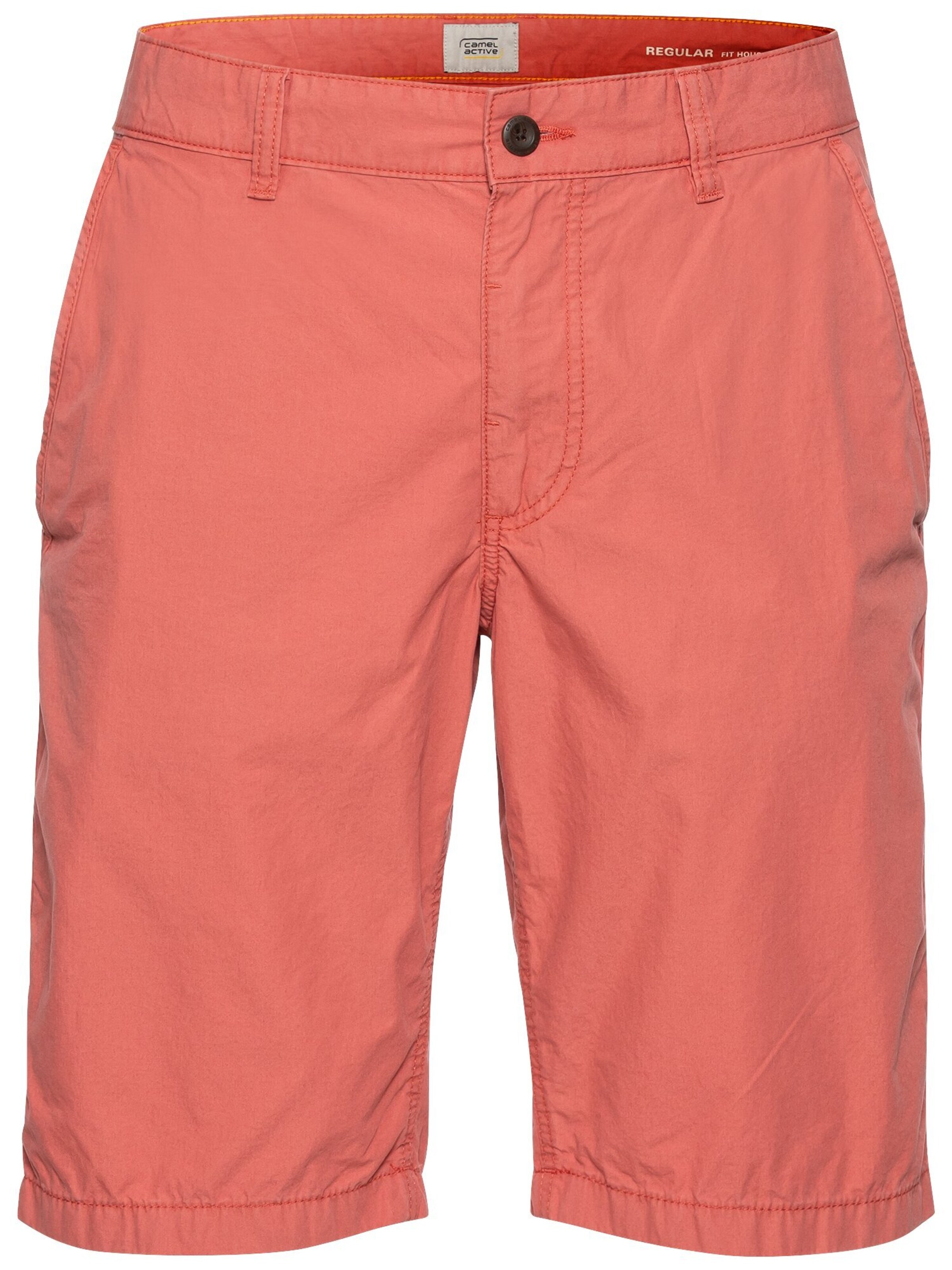 CAMEL ACTIVE Chino Shorts Regular Fit in Rot: Vorderseite