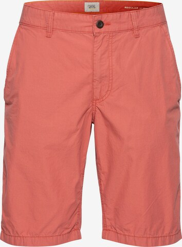 CAMEL ACTIVE Regular Chino Shorts Regular Fit in Rot: predná strana