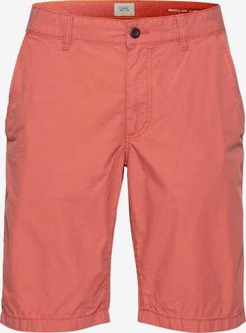 CAMEL ACTIVE Regular Chino Pants in Red: front