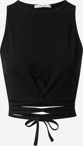 ABOUT YOU Top 'Isabeau' in Black: front