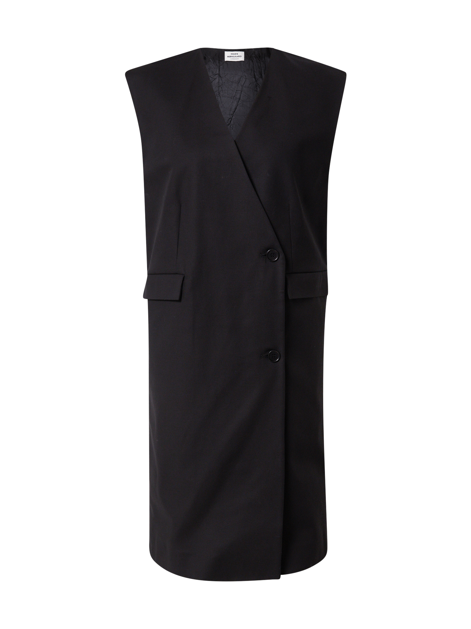 Abbigliamento Blazer MADS NORGAARD COPENHAGEN Weste Sonic Nairo in Nero Abbigliamento Blazer MADS NORGAARD COPENHAGEN Weste Sonic Nairo in Nero