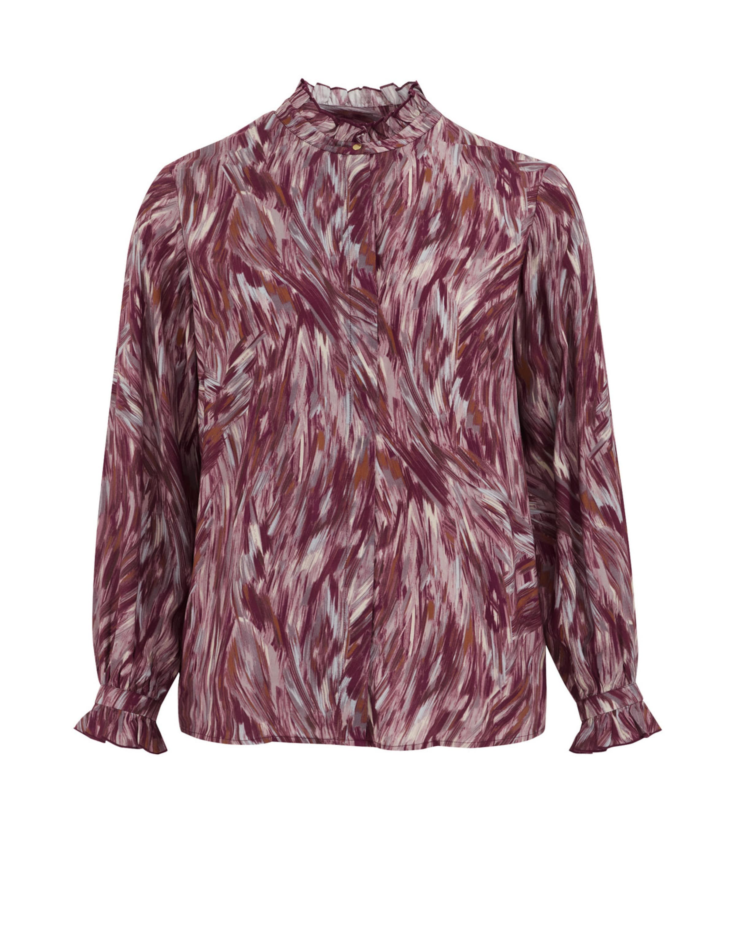 WE Fashion Blúz - piros: elől