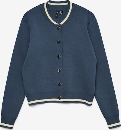VERO MODA Neuletakki 'VMEVELIJN' koossa XS värissä laivastonsininen / valkoinen, Tuotenäkymä