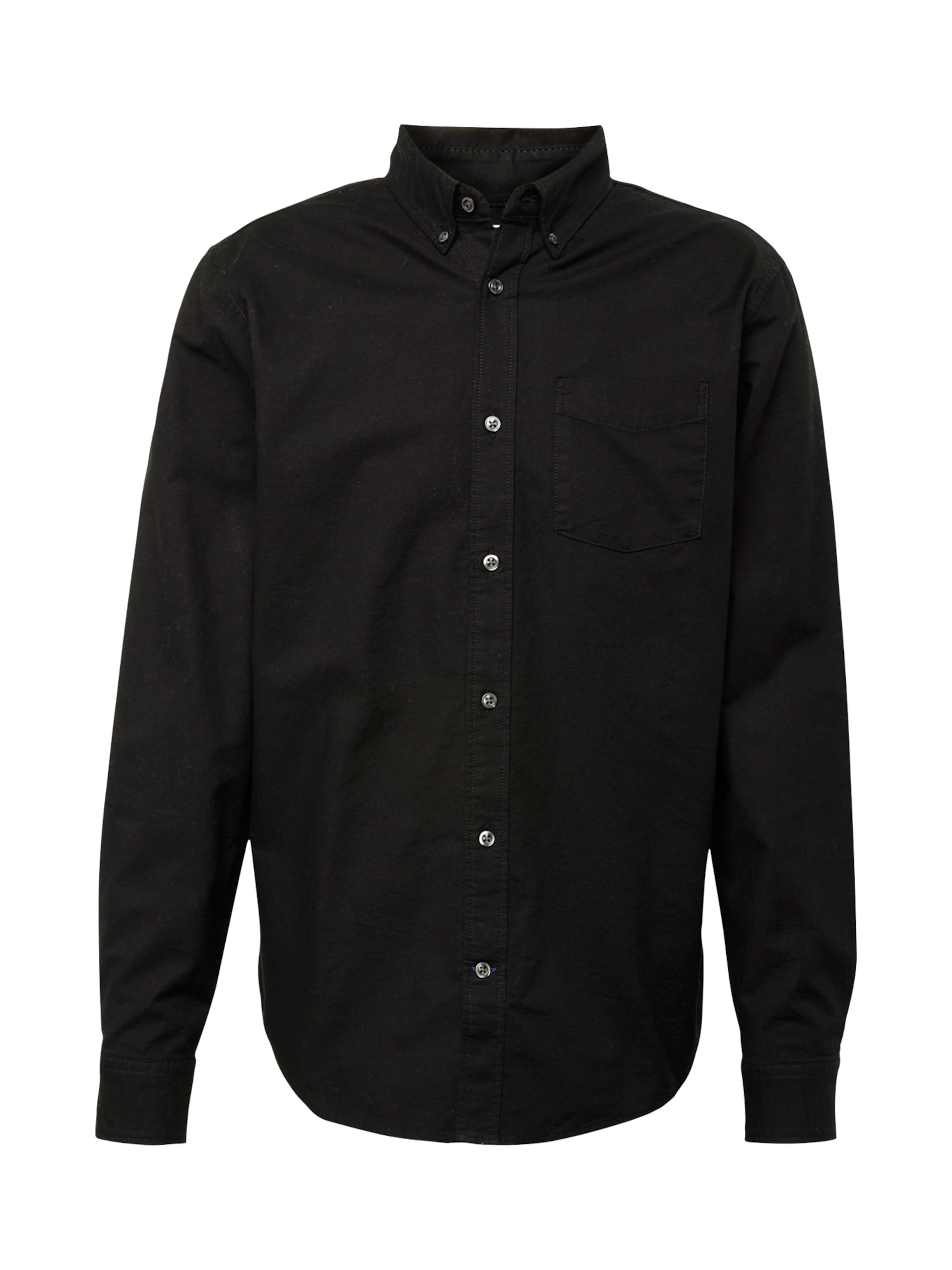 GAP - Regular Fit Camisa em preto: frente