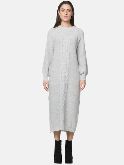 Elara Strickkleid in XS-XL in grau, Produktansicht