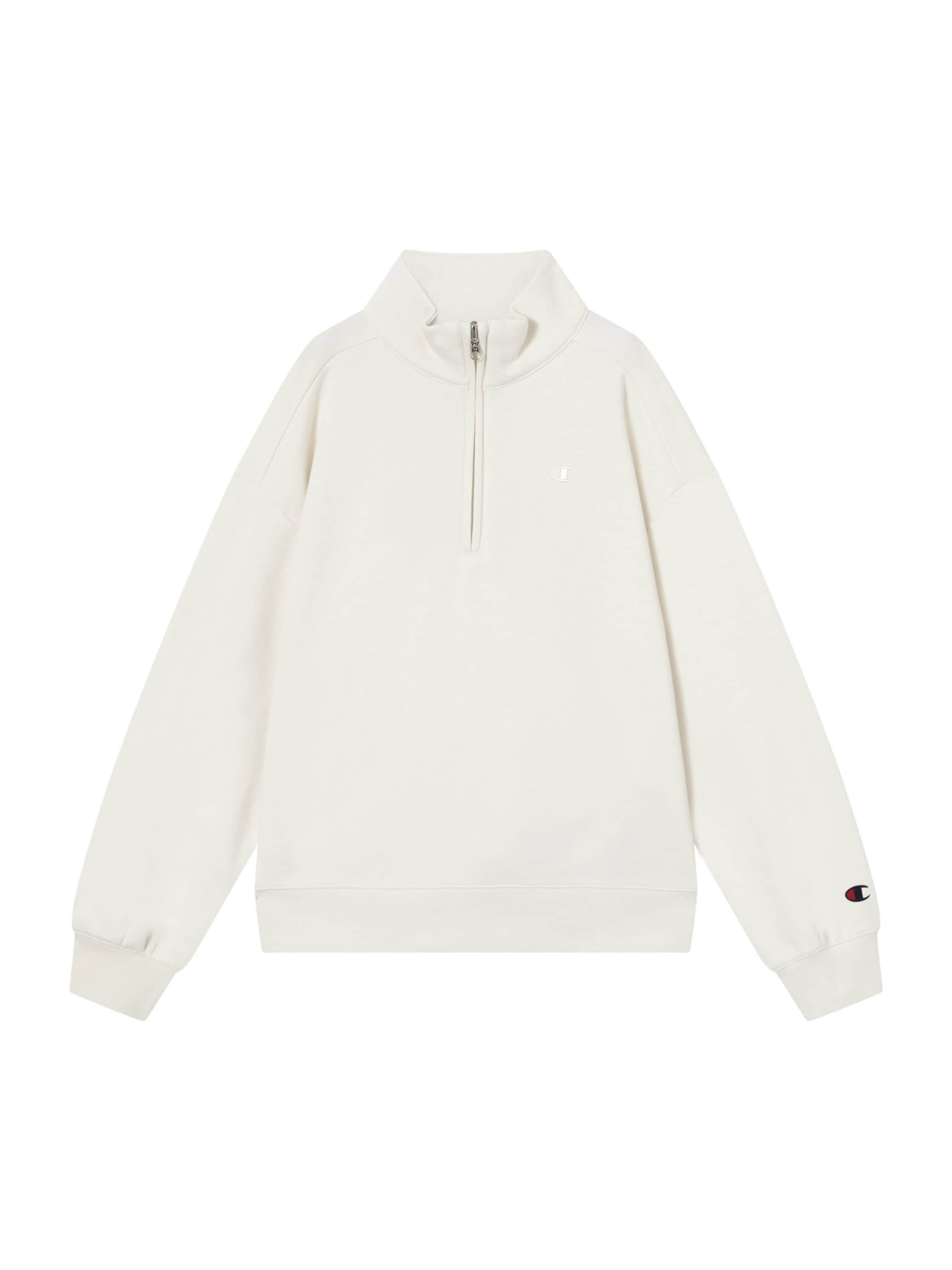 Champion Authentic Athletic Apparel Mikina – bílá: přední strana