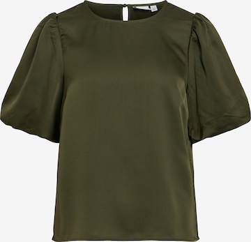VILA - Blusa 'VIEllette' en verde: frente