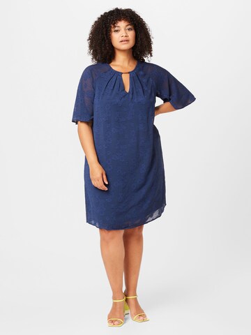 Zizzi Jurk 'MABBY' in Blauw