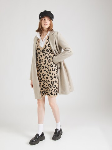 JDY Gebreide jurk 'JDYELENA' in Beige