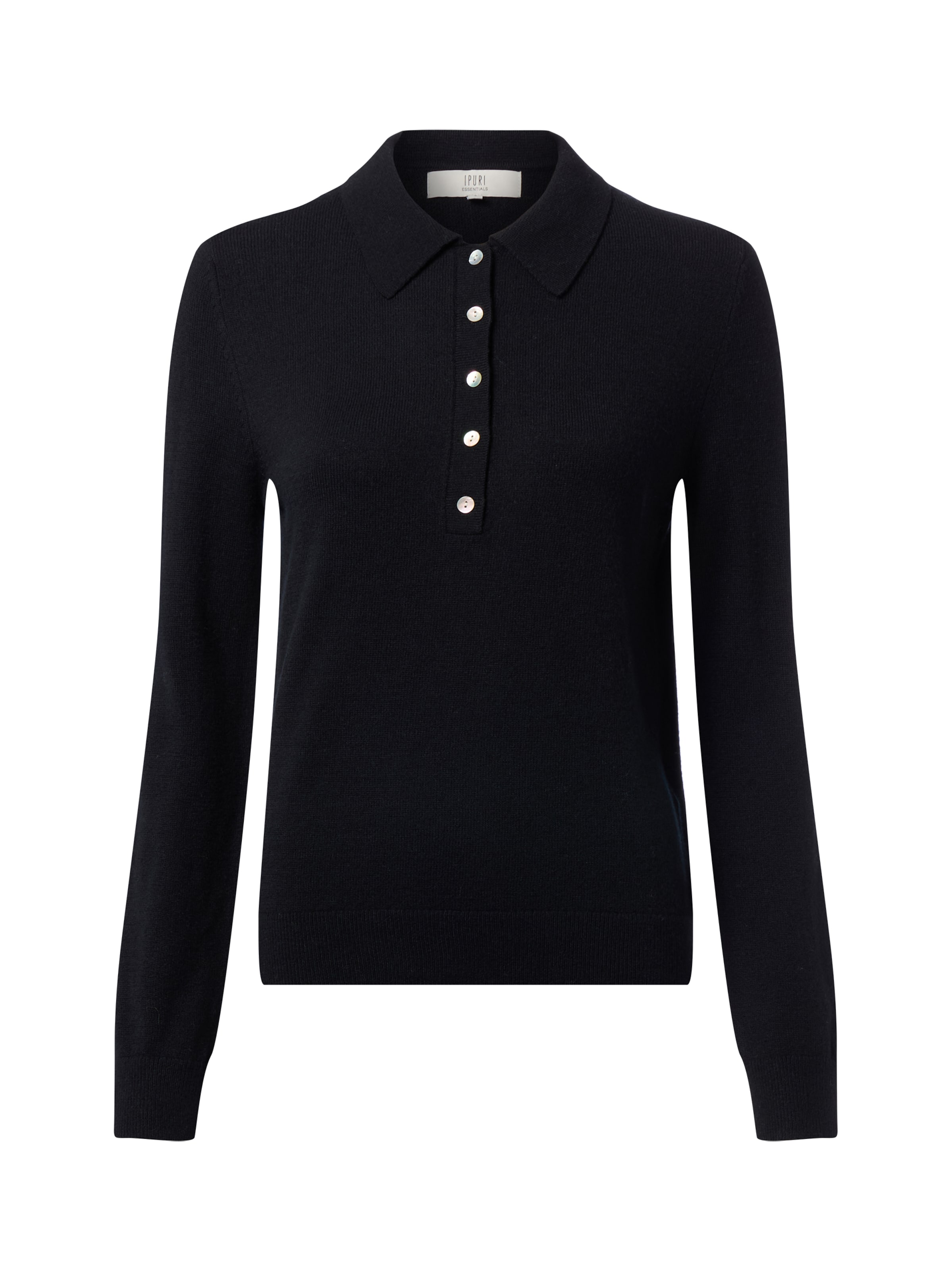 Ipuri Pullover in Schwarz: Vorderseite