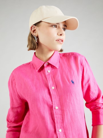 Polo Ralph Lauren Блузка в Ярко-розовый