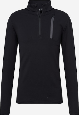 BRUNOTTI Athletic Sweater in Black: front