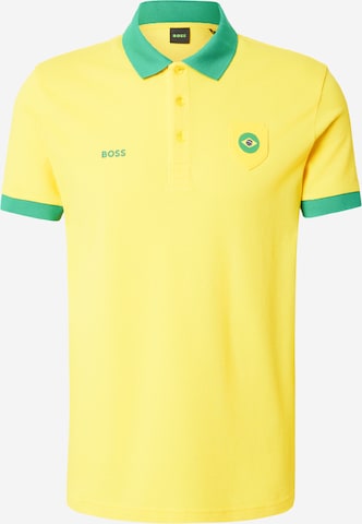 geltona BOSS Sportiniai marškinėliai 'PL_BB BC Lux Paddy': priekis
