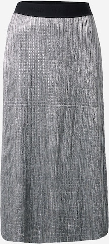 HUGO Skirt 'Nalissee' in Silver: front