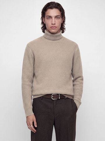 JACK & JONES Pullover 'JJSAGE' in Beige: Vorderseite