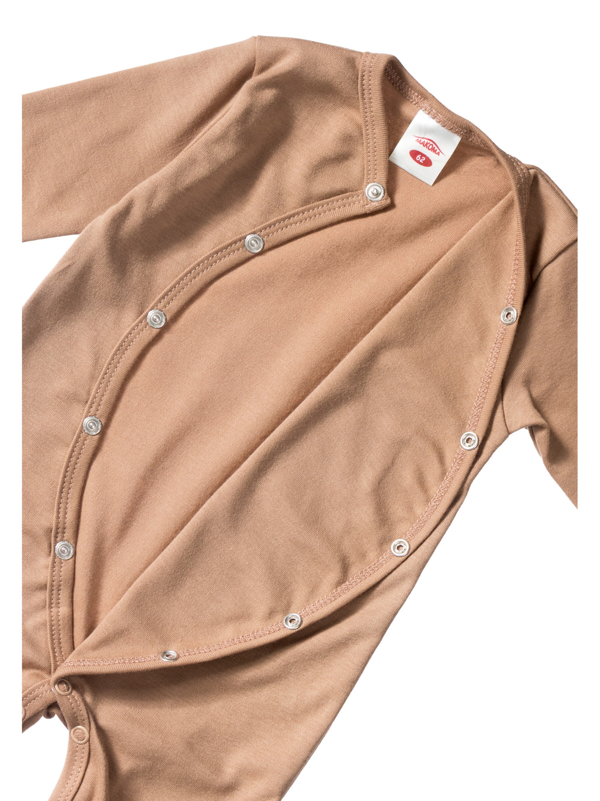 Makoma Nachtkledij 'Basic' in Bruin