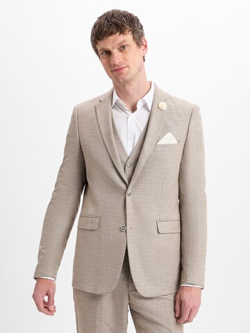 Finshley & Harding Regular fit Business-colbert ' Steven ' in Beige