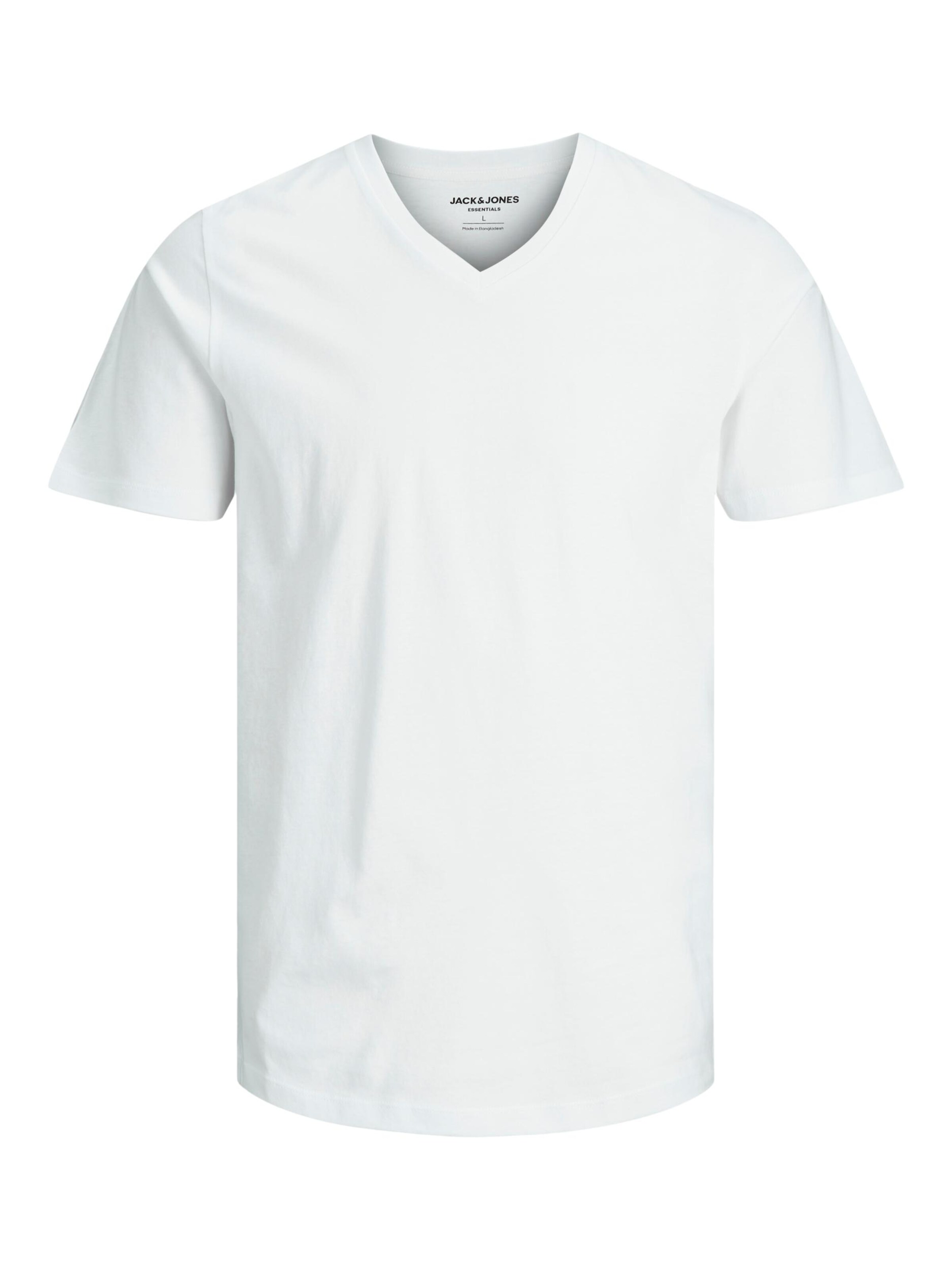 JACK & JONES Shirt 'Plain' in White, Item view