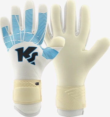 KEEPERsport Sporthandschuhe 'Challenge NC' in Weiß: Vorderseite