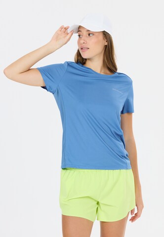 ENDURANCE Functioneel shirt 'Waane' in Blauw: voorkant