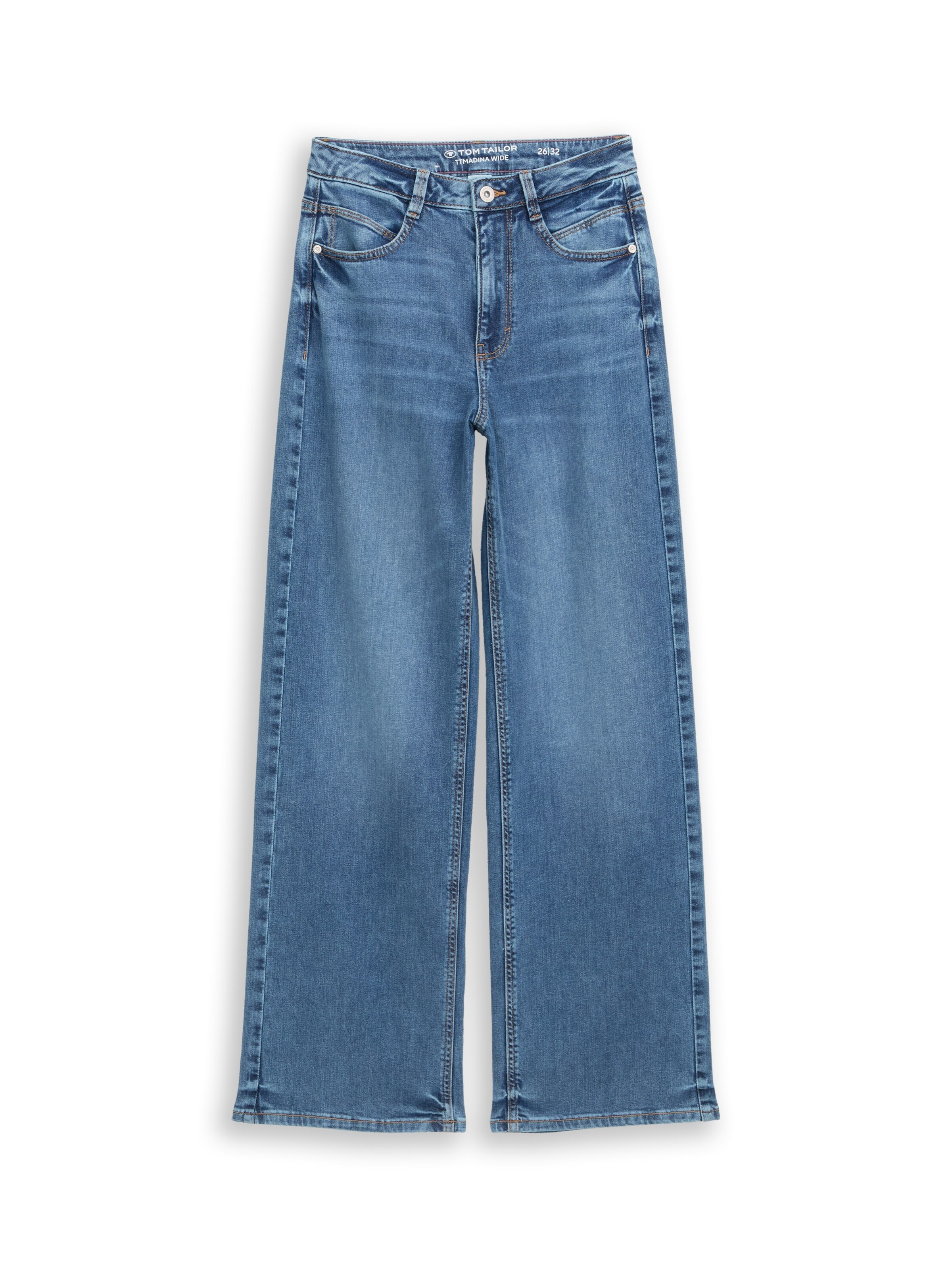 TOM TAILOR Jeans 'Madina' in Blau: Vorderseite