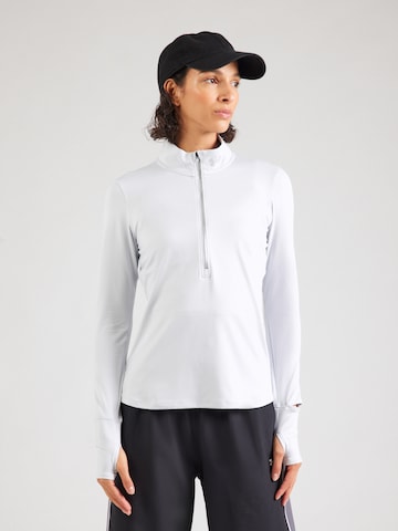 Maglia funzionale 'Qualifier Run' di UNDER ARMOUR in grigio: frontale