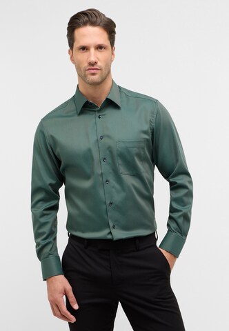 ETERNA Regular Fit Hemd in Grün: Vorderseite