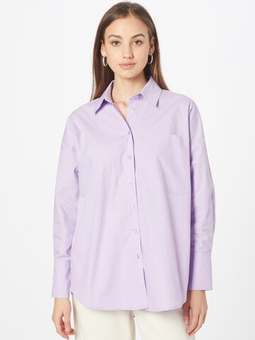 Moves Blouse 'Elanu' in Purple: front