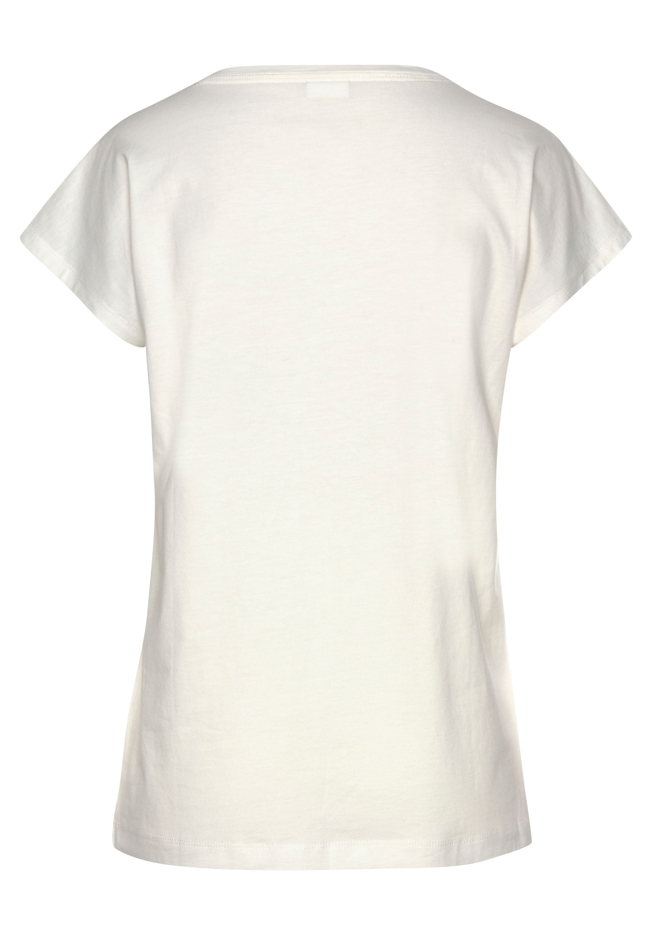 smėlio LASCANA Pižaminiai marškinėliai