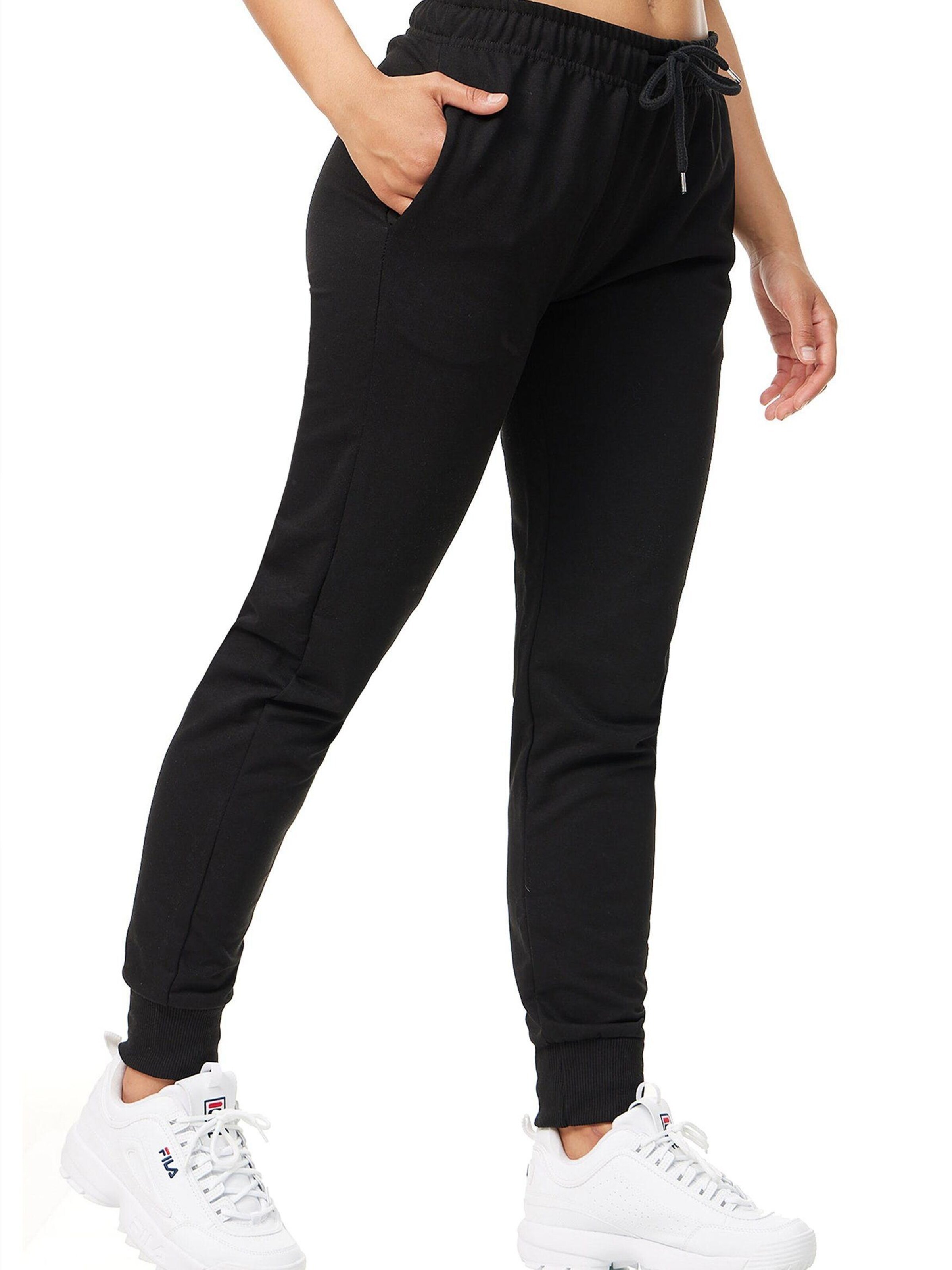 Tapered Pantaloni 'Ross Camp Sculpt' di ROSS CAMP in nero