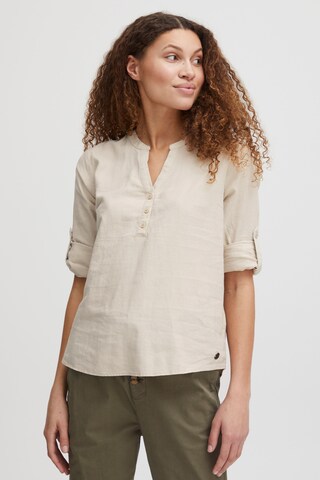 Oxmo Blouse 'Oxanja' in Beige: front