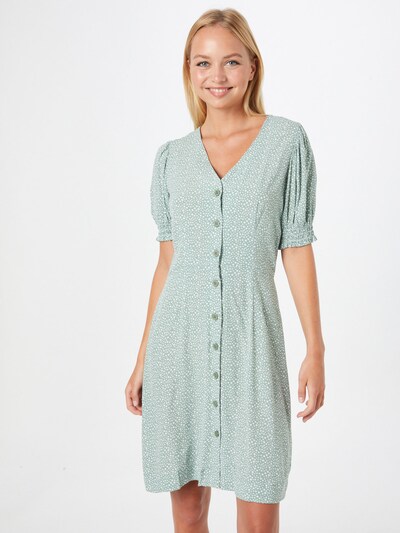 Rochie tip bluză 'Monroe' ZABAIONE pe verde mentă / alb, Vizualizare model