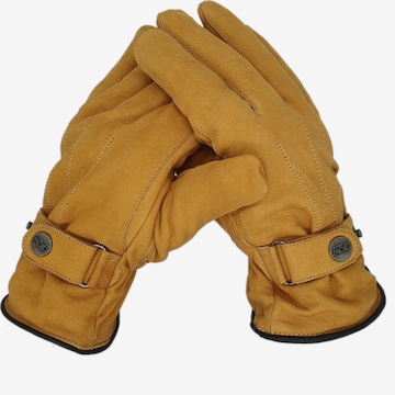 Glow Hamburg Fingerhandschuhe 'FW02-06XX-1' in Braun: Vorderseite