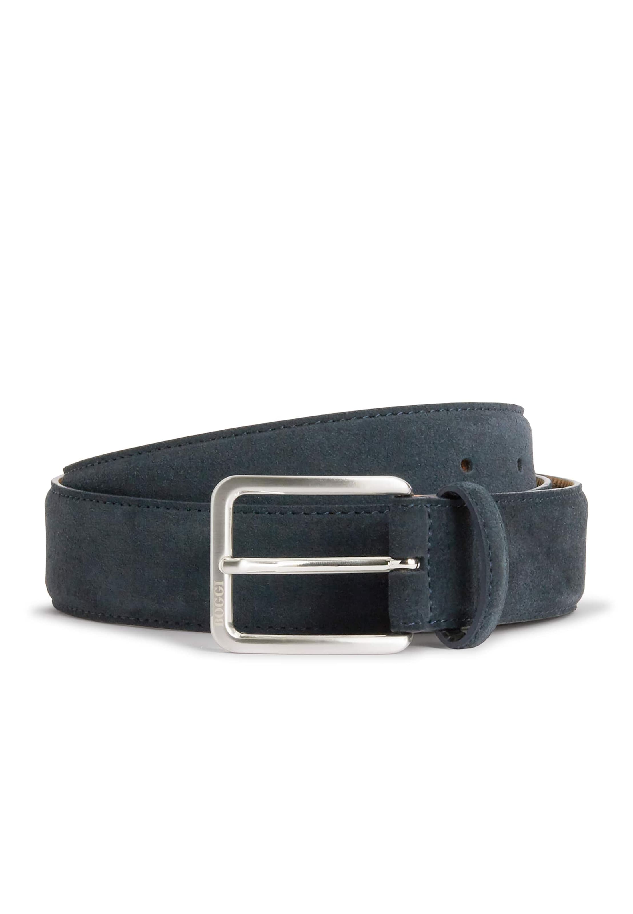 Boggi Milano Gürtel in Blau: Vorderseite