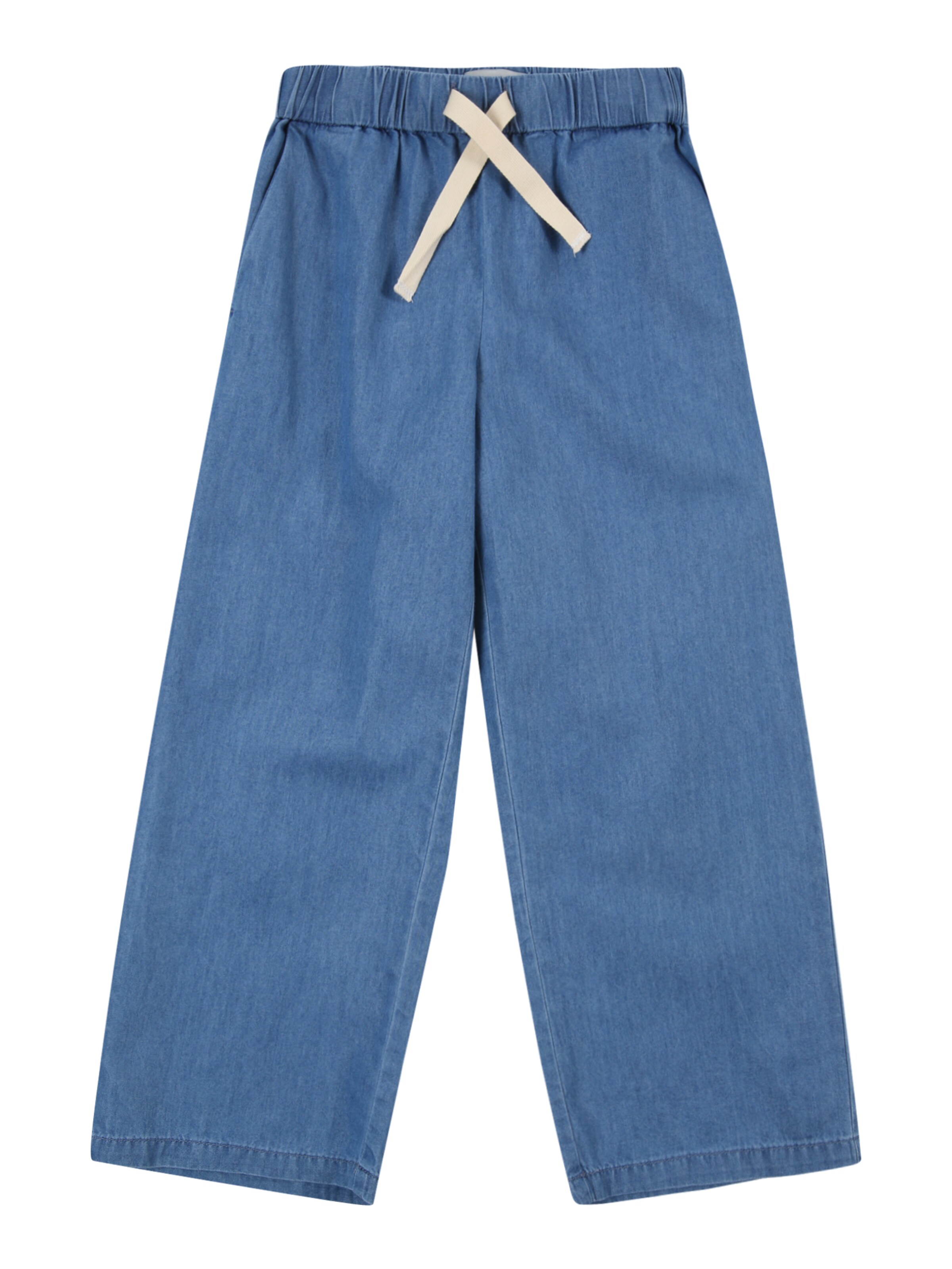 Only Mini Szeroka nogawka Jeansy 'KMGBEA' w kolorze niebieski: przód