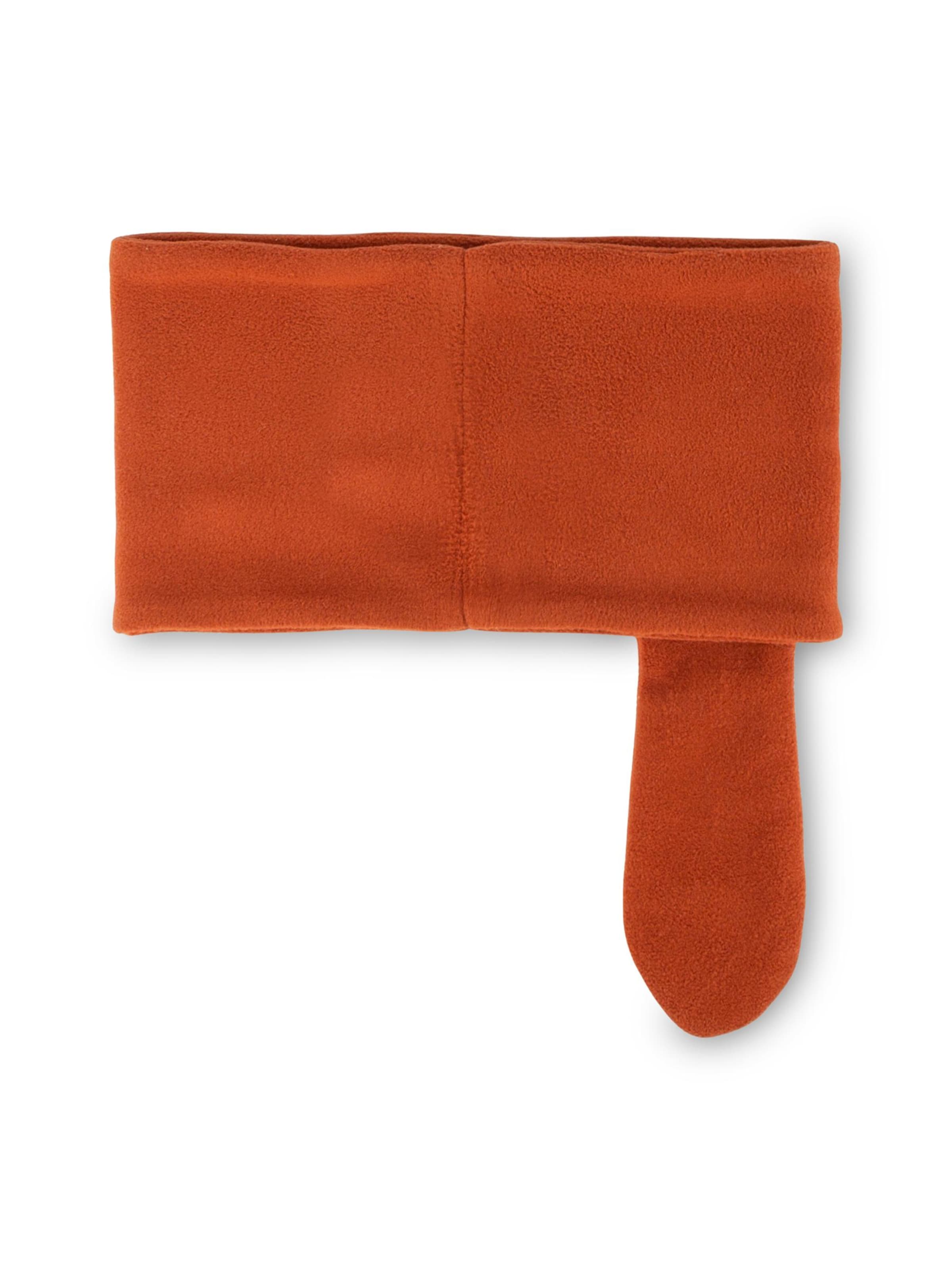 SIGIKID Scarf 'Fleece-Loopschal mit Baumwollfutter' in Brown