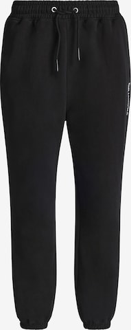 KARL LAGERFELD JEANS Tapered Housut värissä musta: etupuoli
