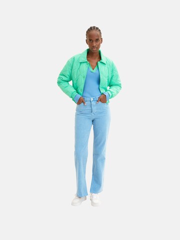 TOM TAILOR DENIM Flared Jeans 'Emma' in Blau