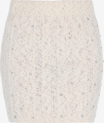 faina - Falda en blanco: frente