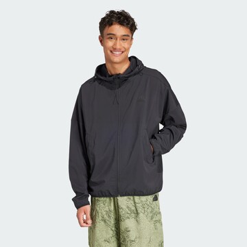 ADIDAS SPORTSWEAR Spordijope 'City Escape', värv must: eest vaates