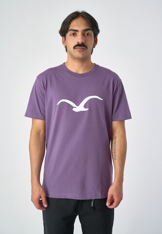 Cleptomanicx Shirt 'Mowe' in Purple: front