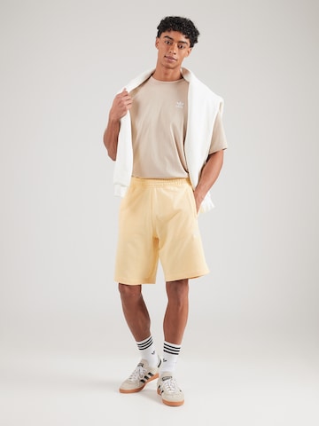 geltona ADIDAS ORIGINALS Standartinis Kelnės 'Essentials'