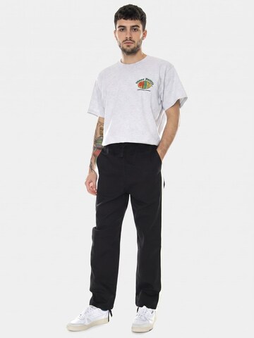Carhartt WIP Luźne Spodnie 'Fordson Contrast Pant Black / Wax Rigid' w kolorze czarny: przód