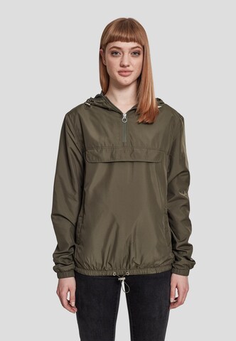 Urban Classics Φθινοπωρινό και ανοιξιάτικο μπουφάν σε πράσινο
