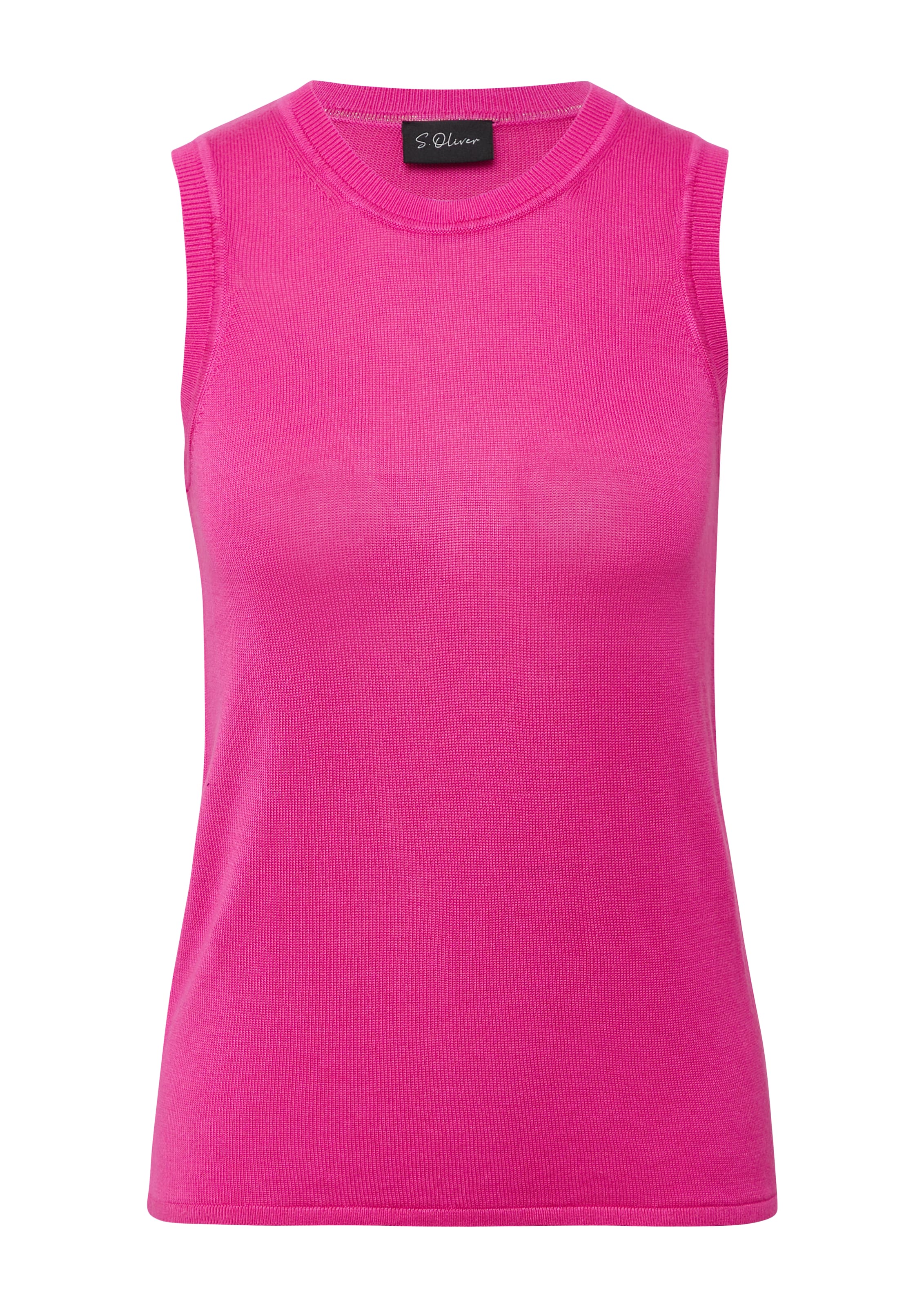 s.Oliver BLACK LABEL Knitted Top in Pink: front