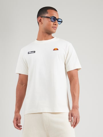 ELLESSE Тениска 'Floran' в бяло: отпред