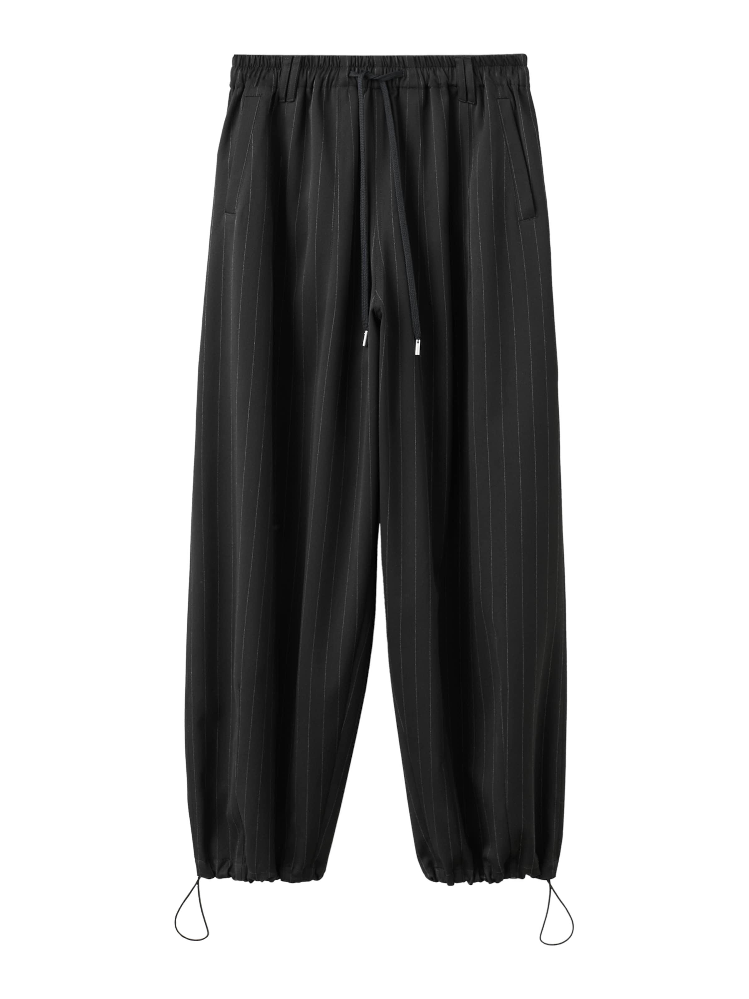 MANGO Spodnie w kolorze czarny / białym, Podgląd produktu