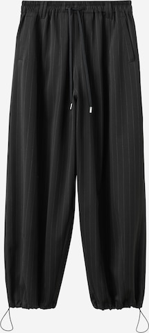 MANGOBaggy Hlače - crna boja: prednji dio