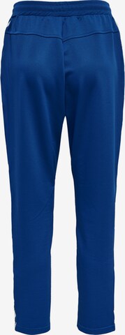 Hummel Regular Workout Pants 'Nathan 2.0' in Blue